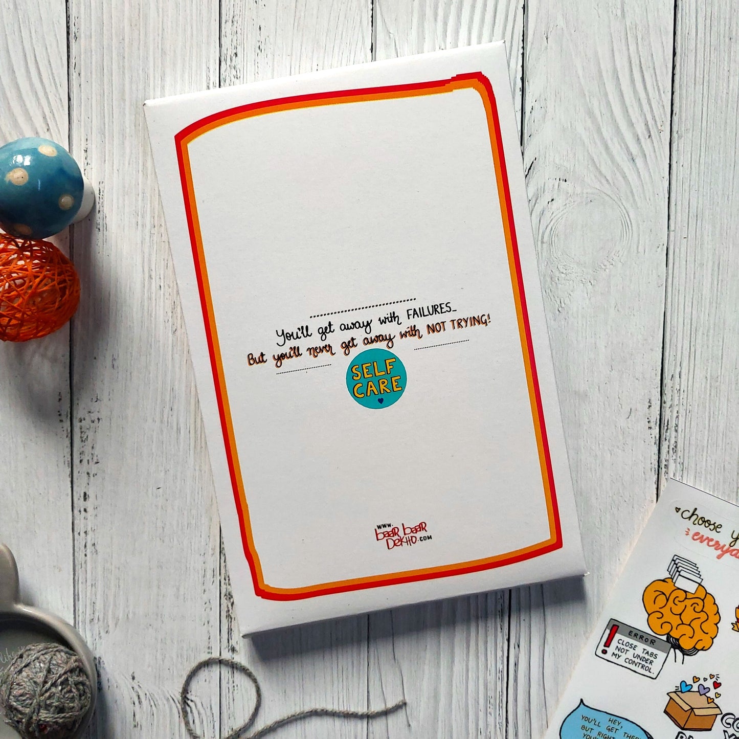 2026 Gift Combo- Calendar, Photo Magnet, Quote Magnet and Card Baar Baar Dekho