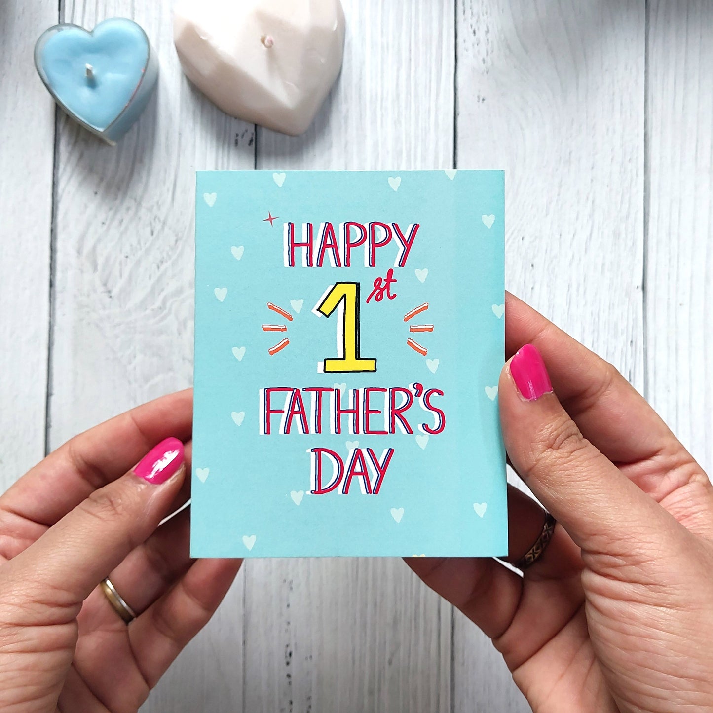 Happy 1st Father's Day! - Father's Day Greeting Card for New Dads