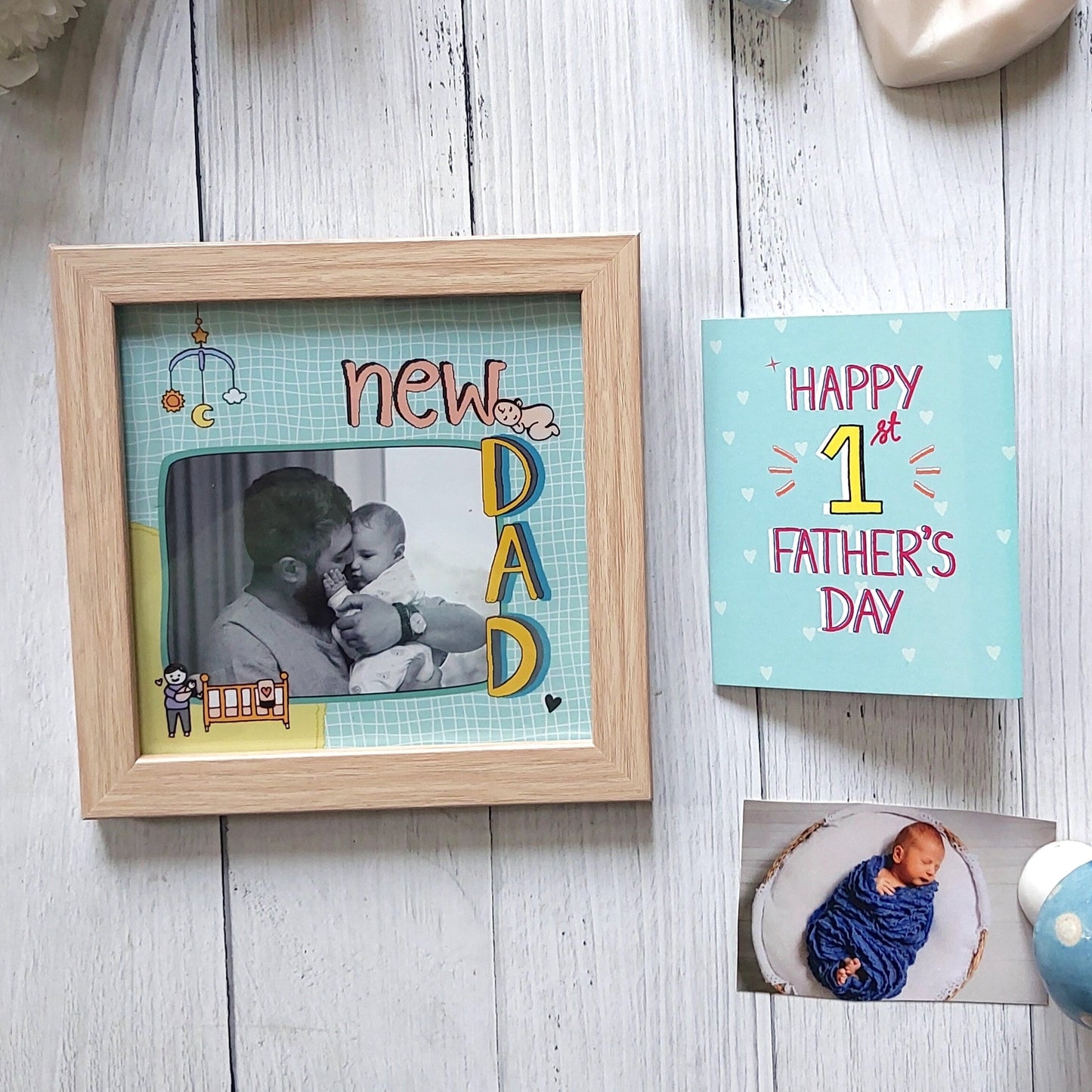 Happy First Father's Day - Gift for New Dad Baar Baar Dekho