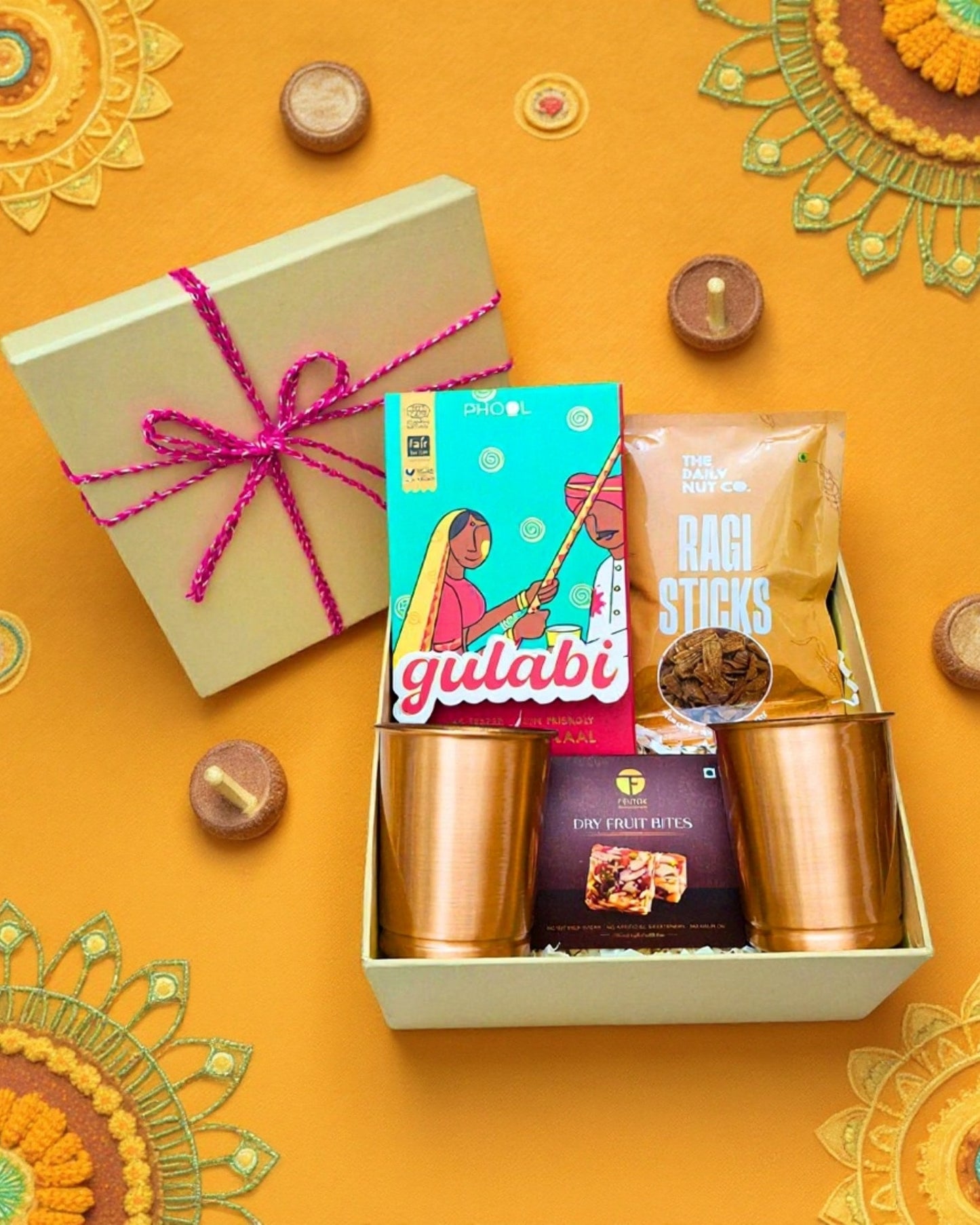 Luxe Pink Holi Hamper Baar Baar Dekho