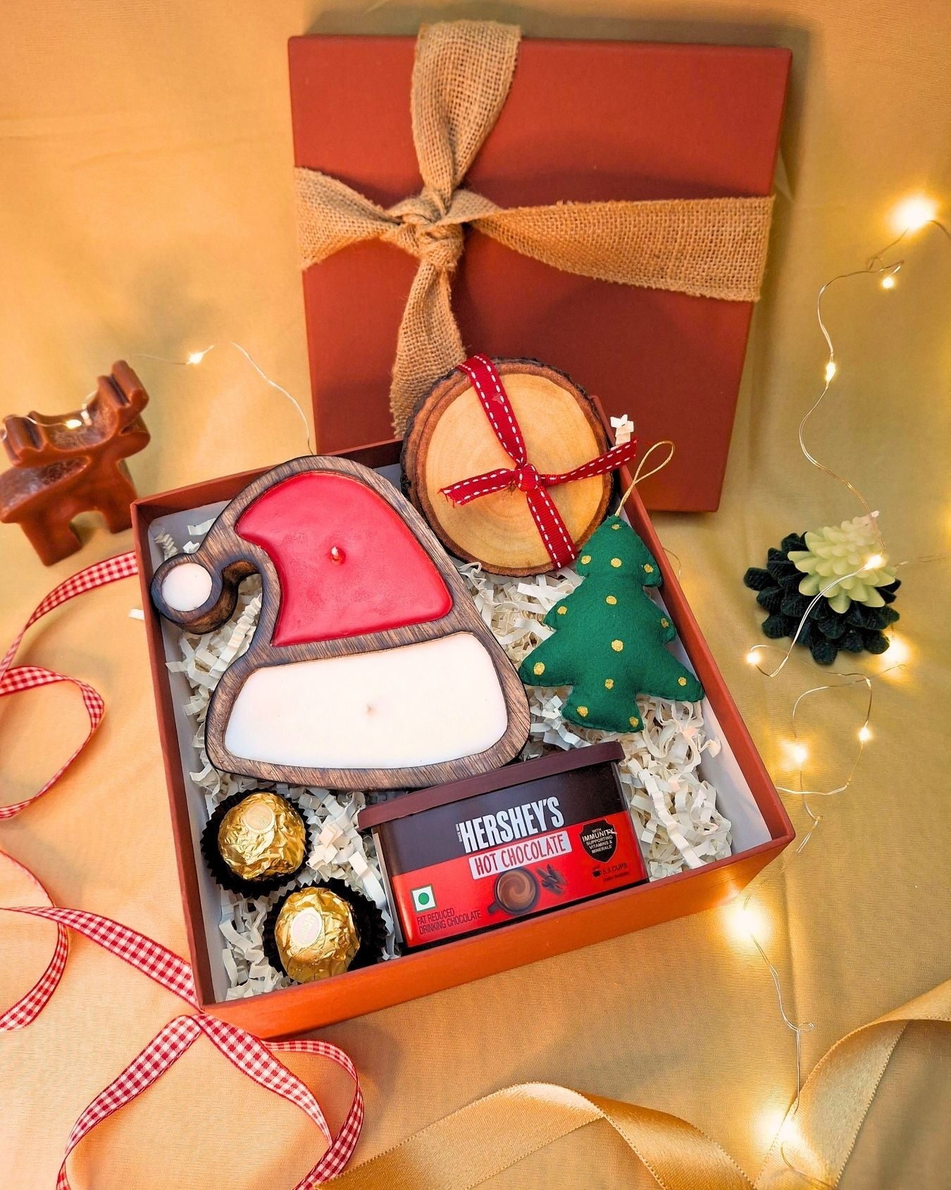 Santa's Cap Christmas Gift Hamper Baar Baar Dekho