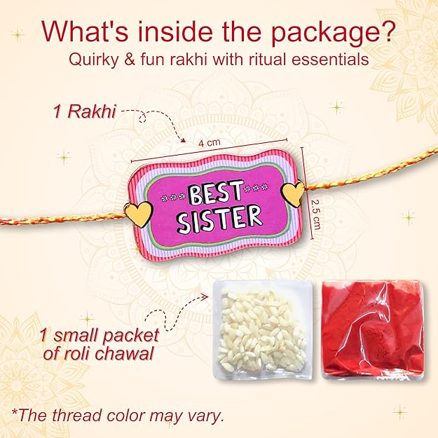 Best sister - Rakhi