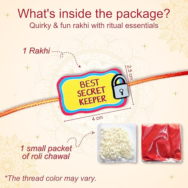 Best Secret keeper - Rakhi