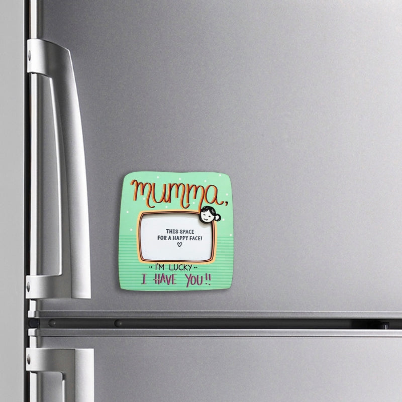 Mumma, I'm lucky! - Photo Magnet
