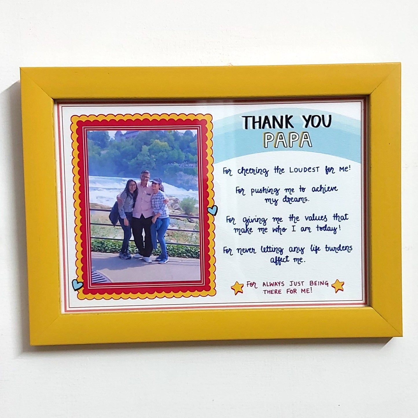 Personali Frame - Gifts for Father