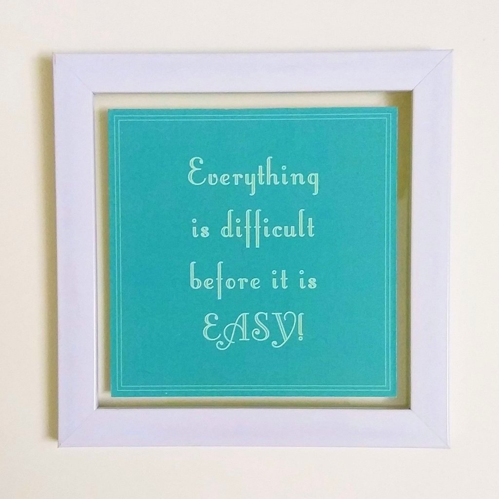 Everything is Easy- Green! - Frame