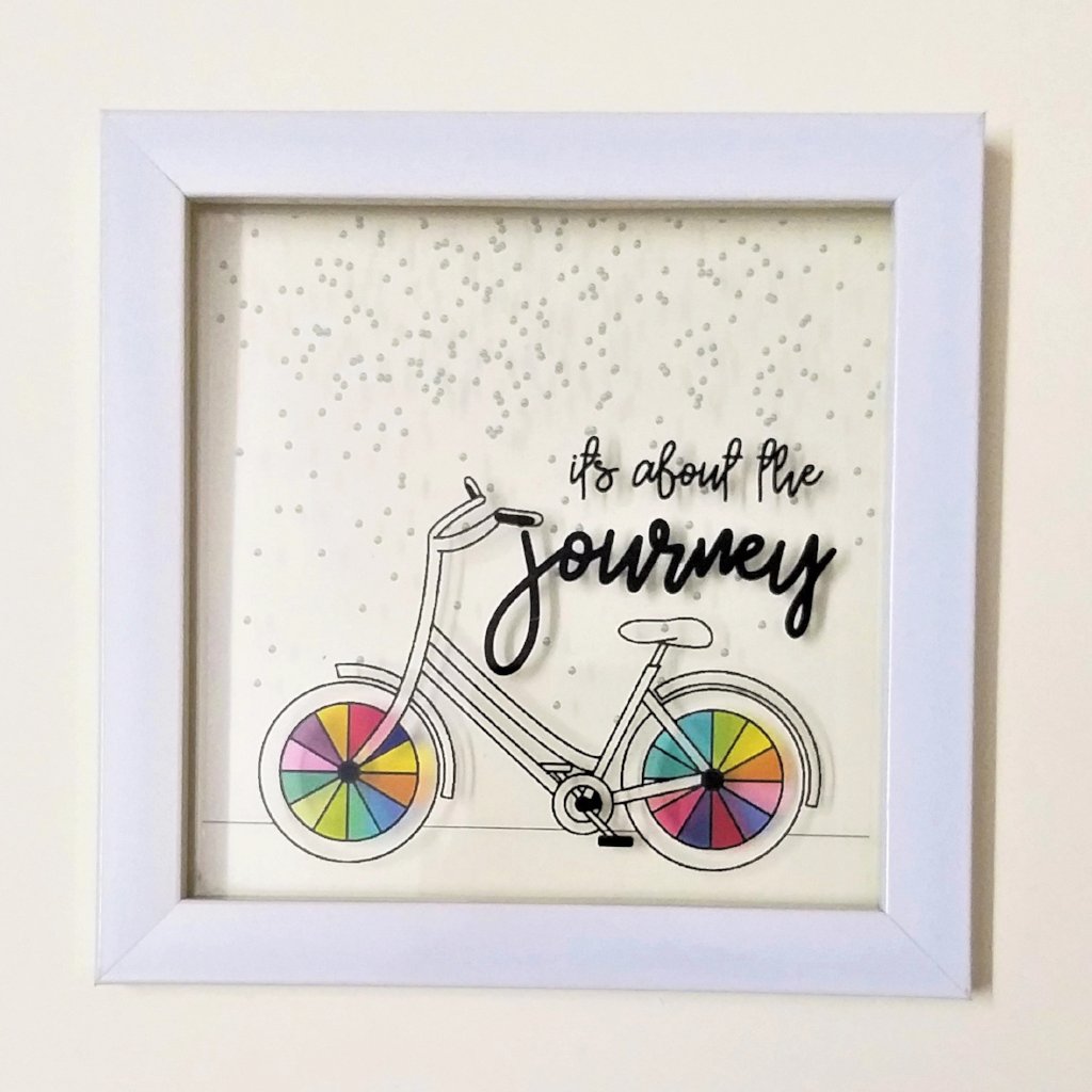 Journeys Matter :) - Floating Frame