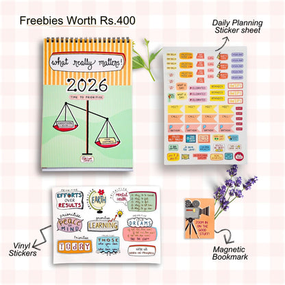 What Really Matters - 2026 Calendar with Launch Freebies