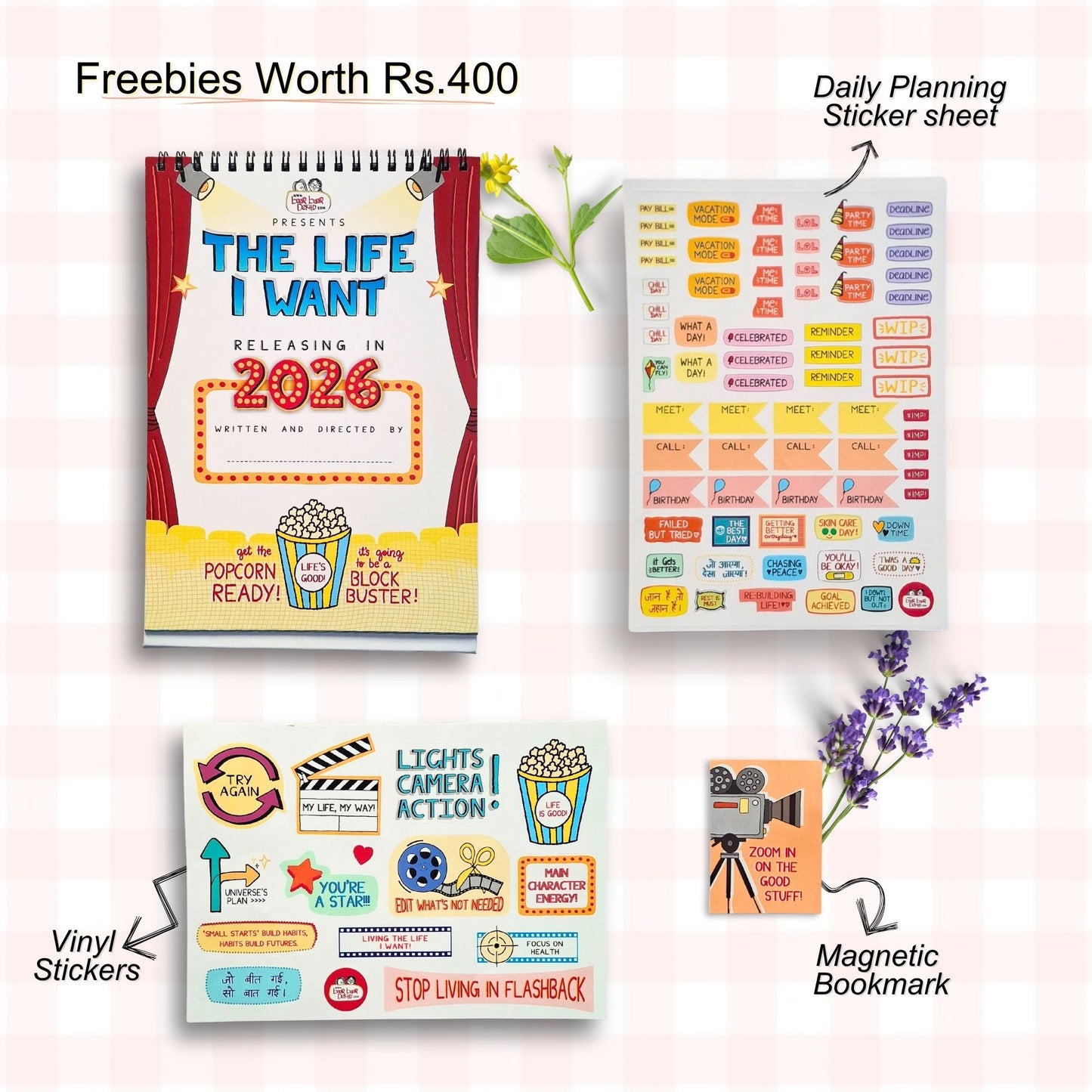 The Life I Want - 2026 Calendar with Launch Freebies