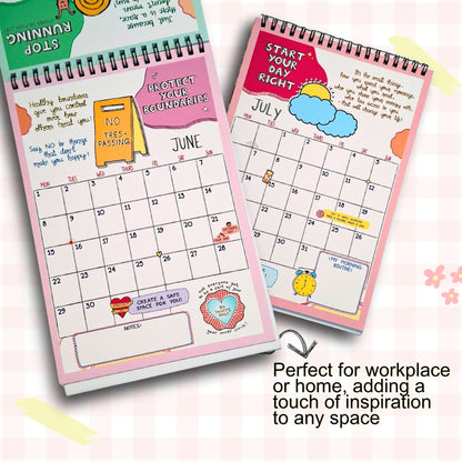Self-care Contract - 2026 Calendar with Launch Freebies