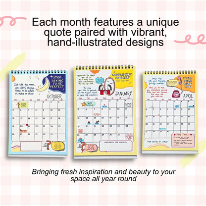 Self-care Contract - 2026 Calendar with Launch Freebies