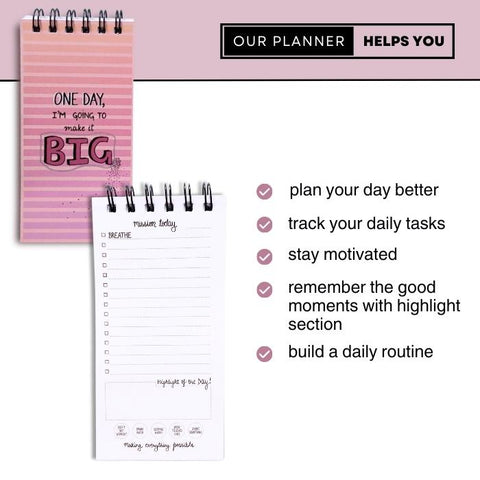 Make it BIG! | DAILY PLANNER