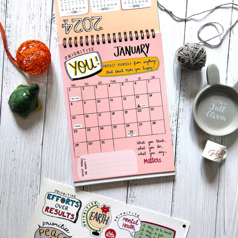 'What Really Matters' | 2024 Desk Calendar + LAUNCH FREEBIES