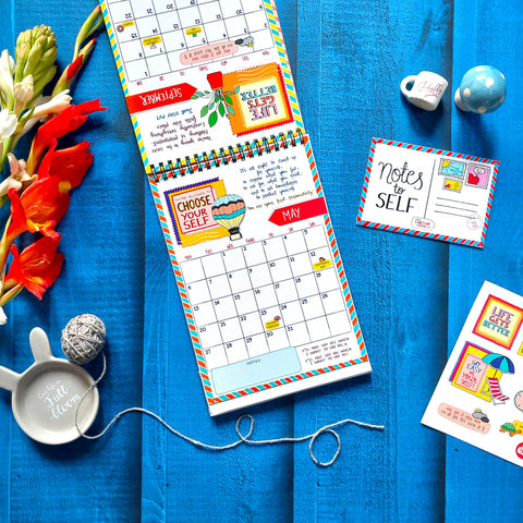 'Notes to Self' | 2024 Desk Calendar + LAUNCH FREEBIES!