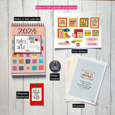 Mega Combo: 2024 Calendar & Planner + LAUNCH FREEBIES