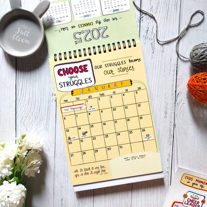 Take the Leap - 2025 Calendar with Launch Freebies