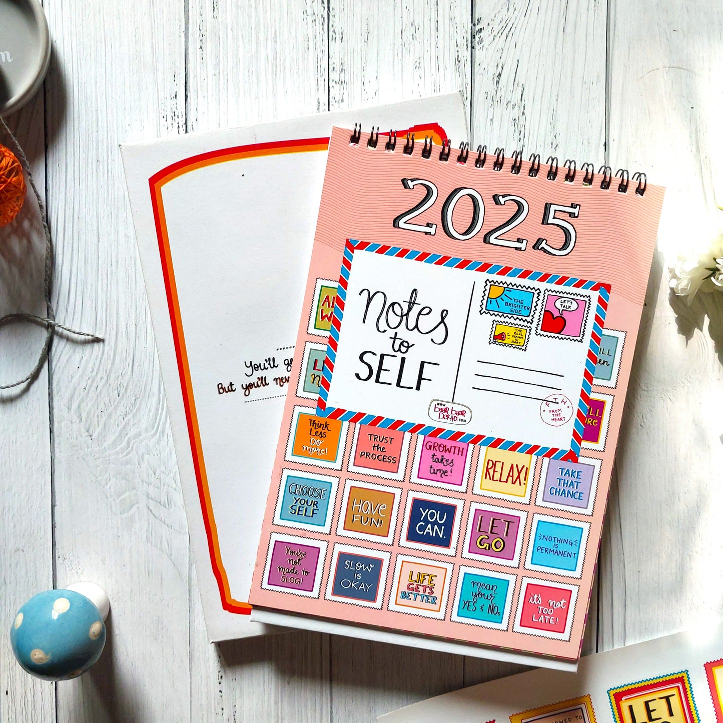 Notes to Self - 2025 Calendar with Launch Freebies