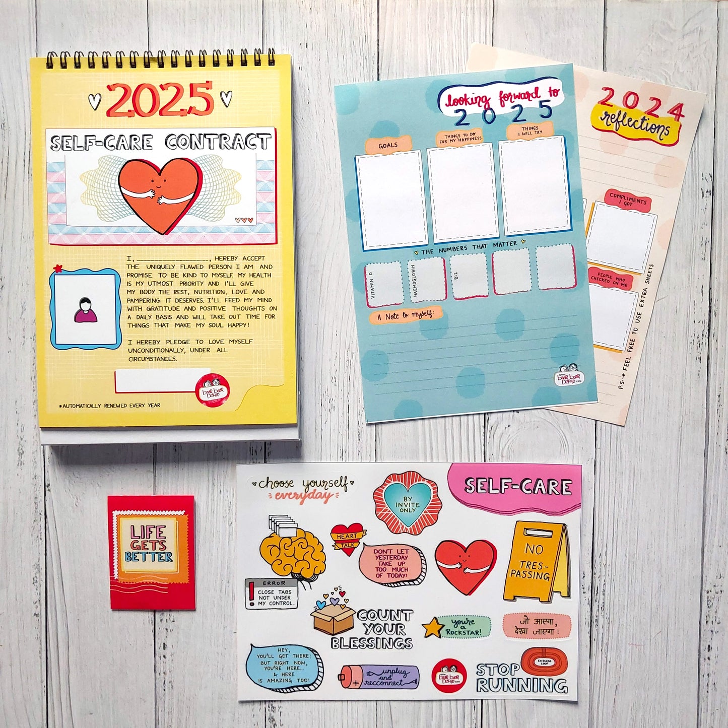 Calendar, Planner & Habit Tracker Mega Combo + LAUNCH FREEBIES