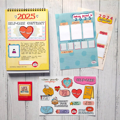 Calendar, Planner & Habit Tracker Mega Combo + LAUNCH FREEBIES