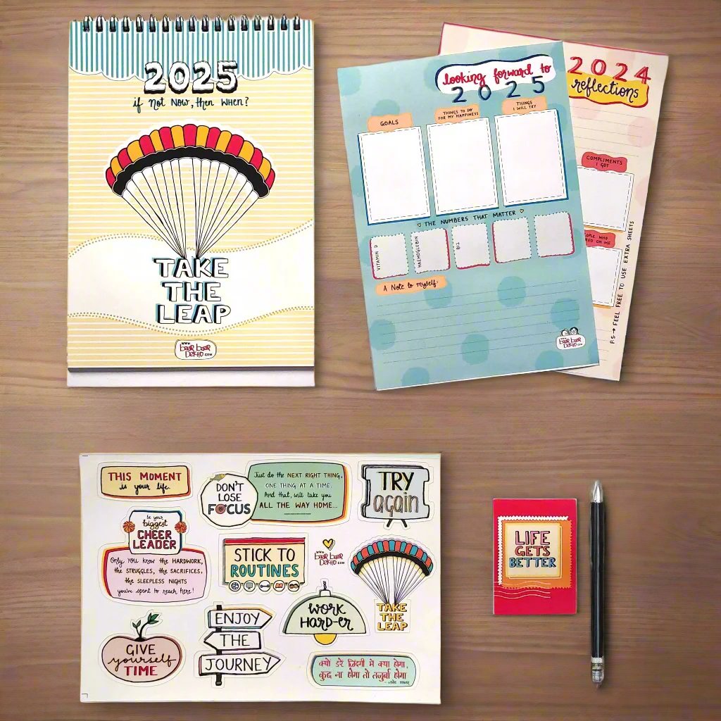 Take the Leap - 2025 Calendar with Launch Freebies