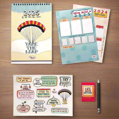 Take the Leap - 2025 Calendar with Launch Freebies