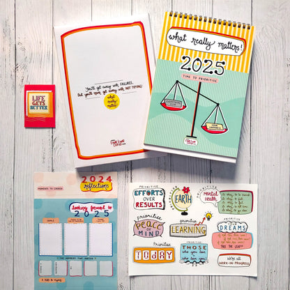 2025 Calendar & Habit Tracker Combo + LAUNCH FREEBIES