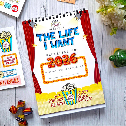 Combo - 2026 Wall & Desk Calendars with Planner with Launch Freebies