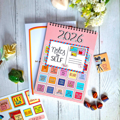 Combo - 2026 Wall & Desk Calendars with Planner with Launch Freebies
