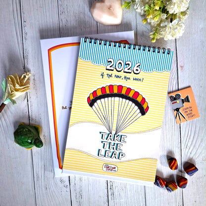 Combo - 2026 Wall & Desk Calendars with Planner with Launch Freebies