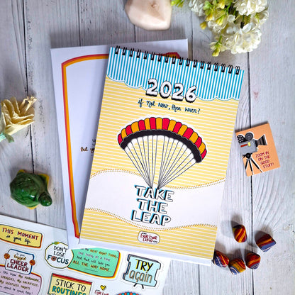 Take the Leap - 2026 Calendar with Launch Freebies