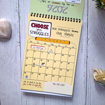 Take the Leap - 2026 Calendar with Launch Freebies