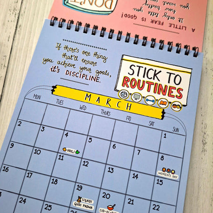 Take the Leap - 2026 Calendar with Launch Freebies
