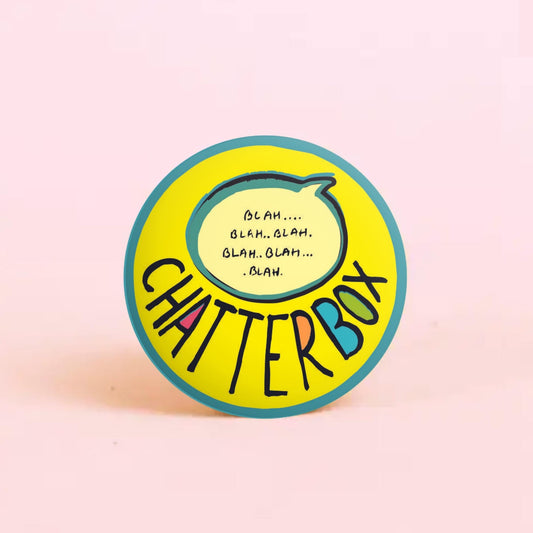 CHATTERBOX - Colourful! | Badge+Magnet