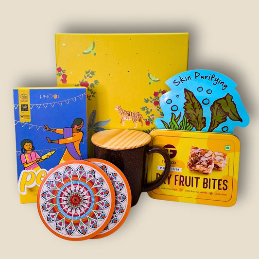 Yellow Hues Holi Gift Hamper