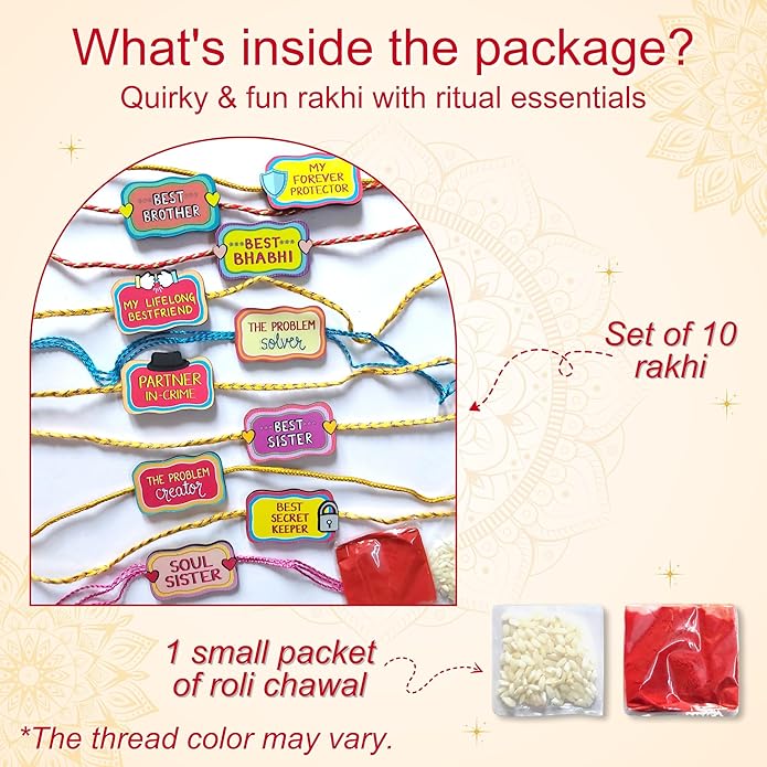 Combo of 9 - Rakhi