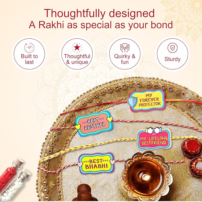 Combo of 5 - Rakhi