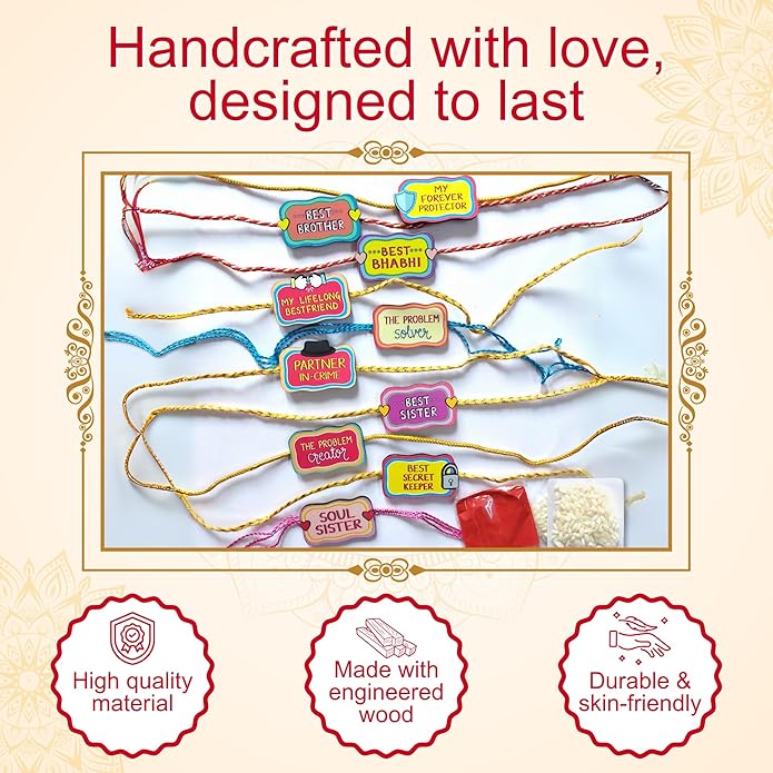 Combo of 9 - Rakhi