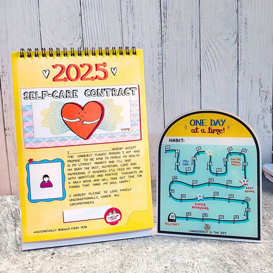 2025 Calendar & Habit Tracker Combo + LAUNCH FREEBIES