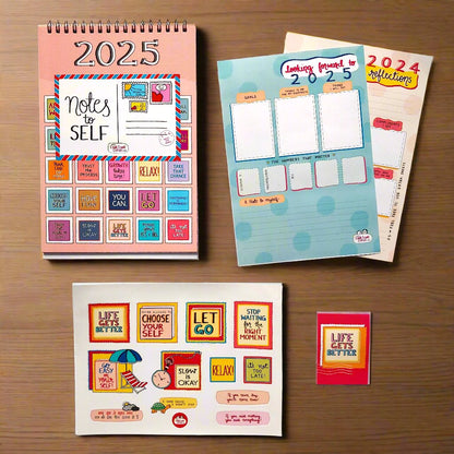 Notes to Self - 2025 Calendar with Launch Freebies