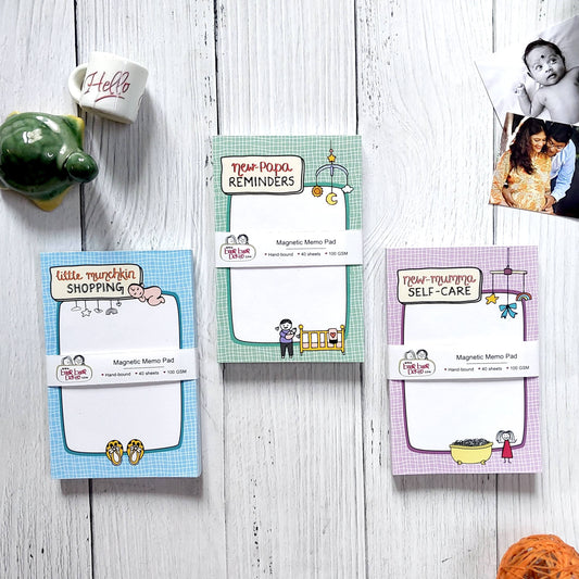  Magnetic Memo Pad - Pack of 3