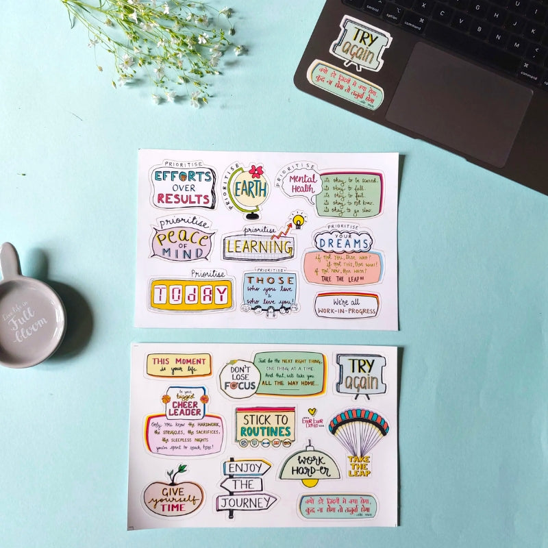 Sticker sheet combo