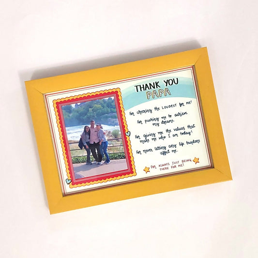  Personalised Frame - Gifts for Father