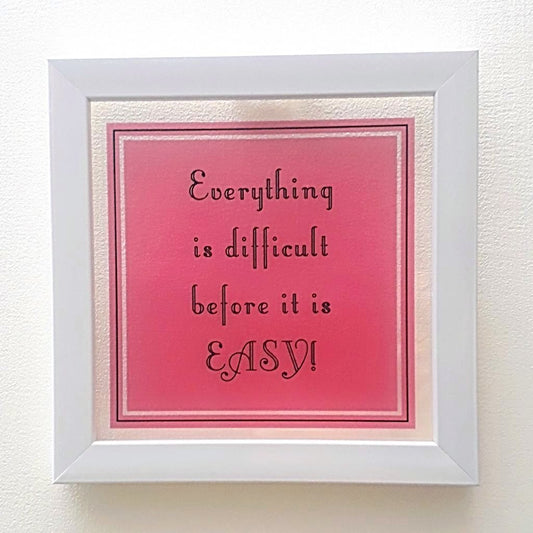 Everything is Easy! -  Floating Frame