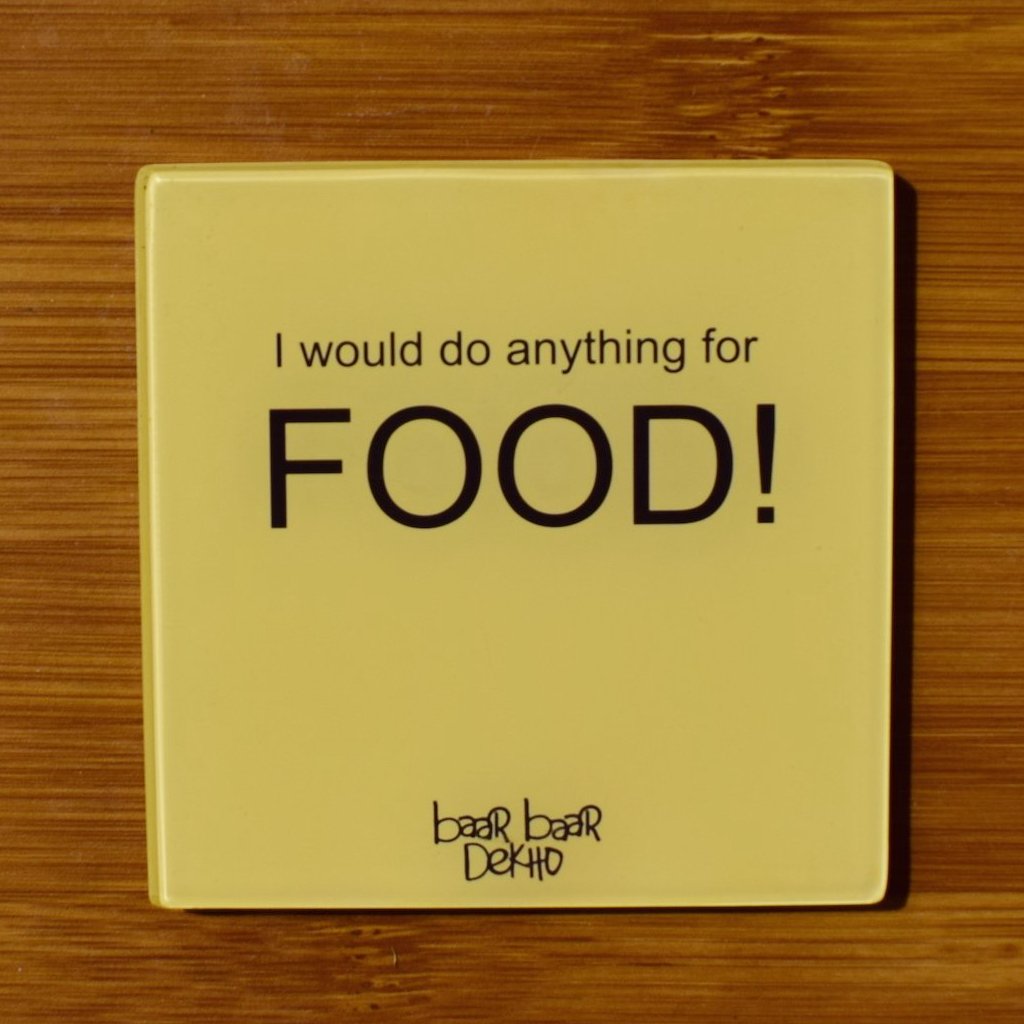 Live to EAT! - Coaster