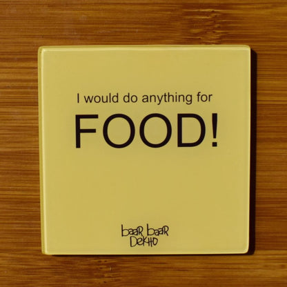 Live to EAT! - Coaster