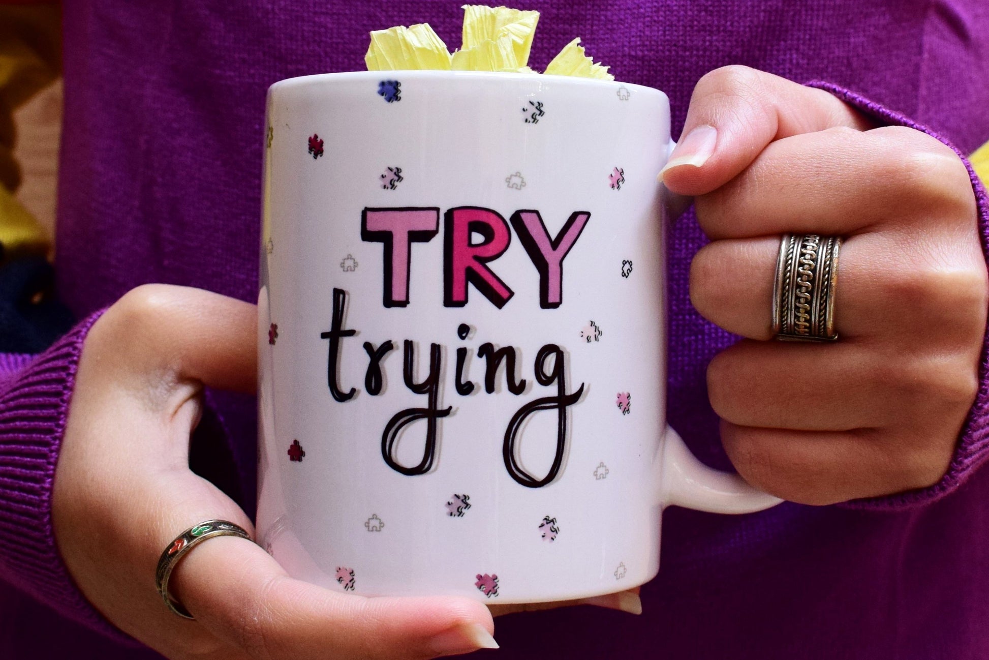 Try Trying! - Mug
