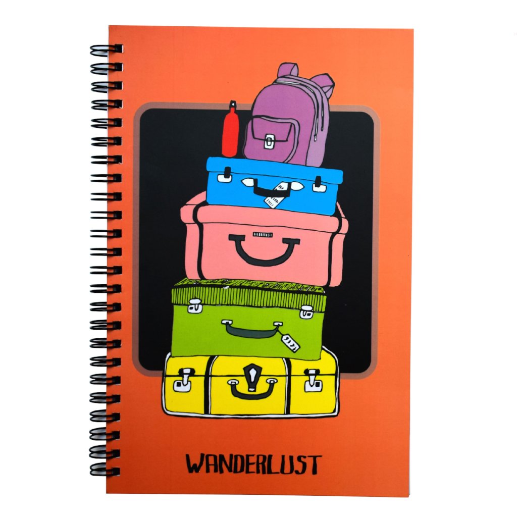 WANDERLUST!  - A5 Notebook