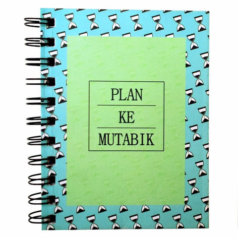 Plan Ke Mutabik (Hourglass) | Pocket Notebook